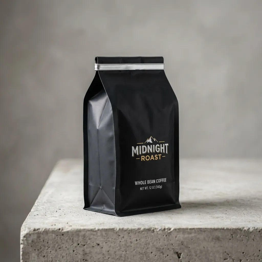 واحد Black_coffee_bag_on_concrete