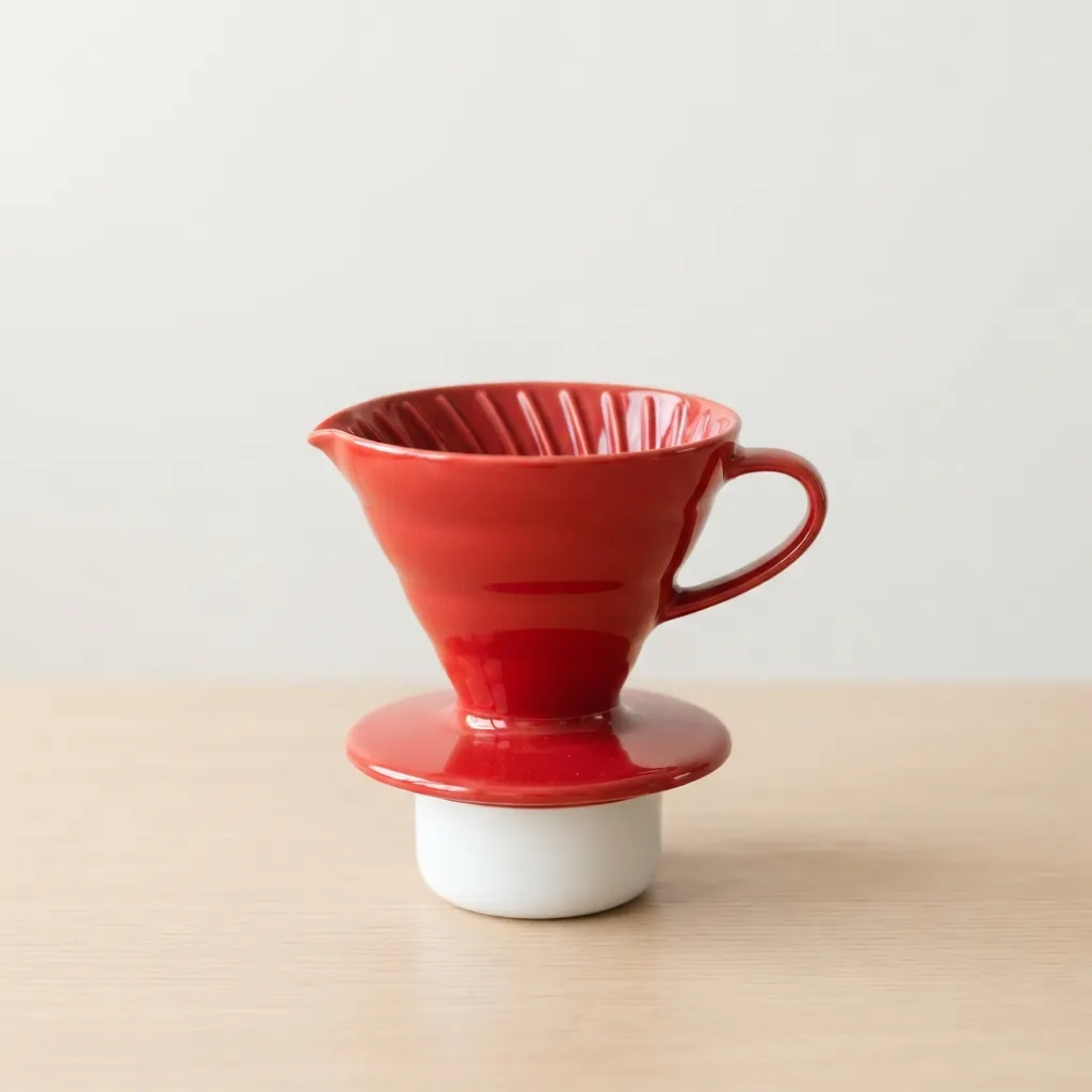 V60-قهوة-تقطر-تخمير