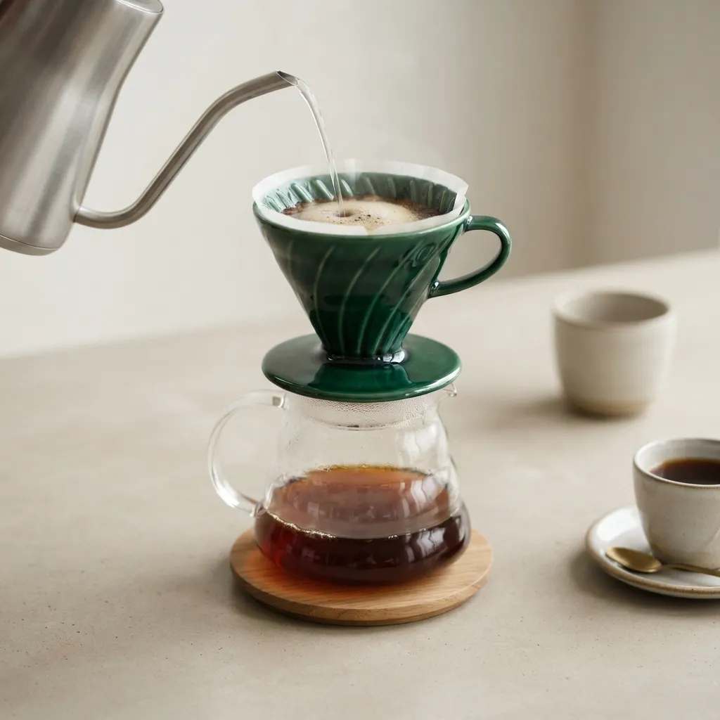 Ceramic_coffee_dripper_on_server