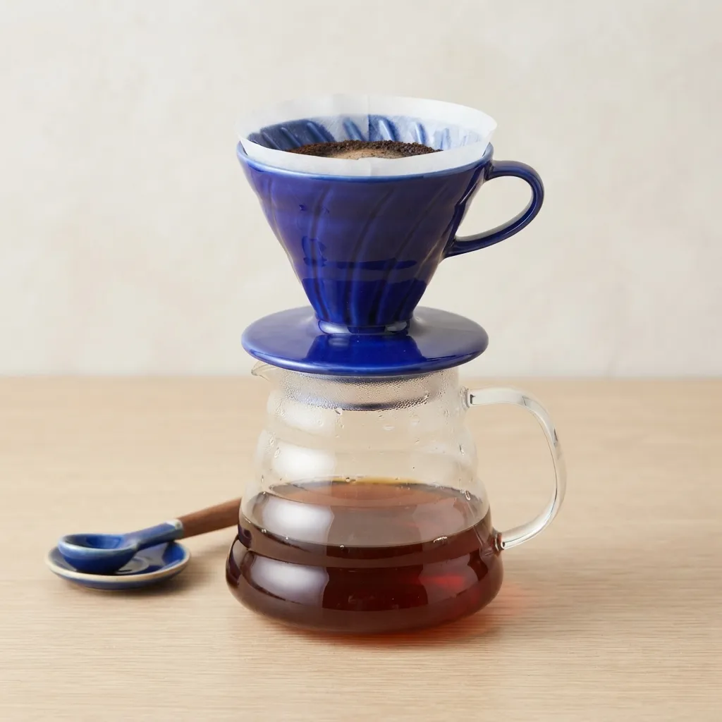 Ceramic_coffee_dripper_on_server_