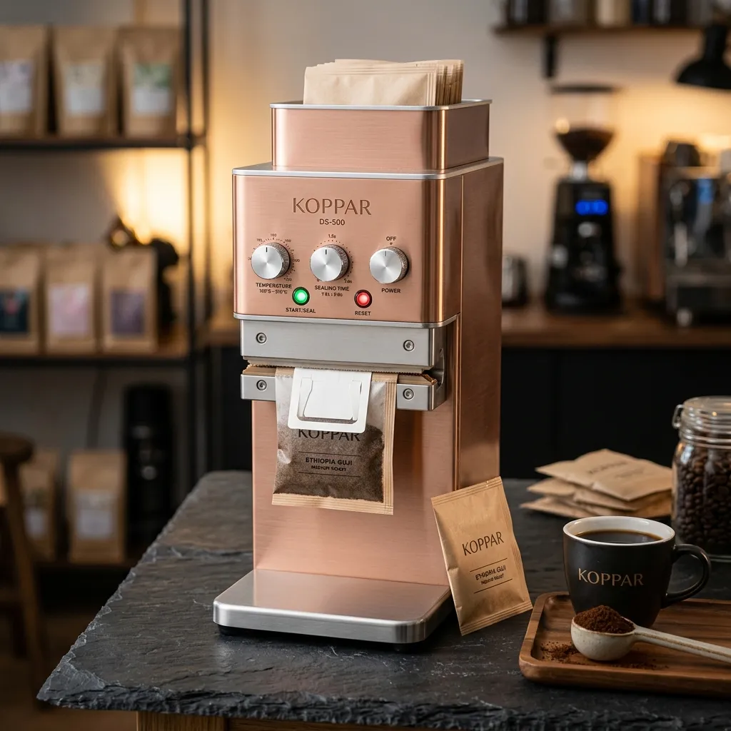 Coffee_sealing_machine_on_table