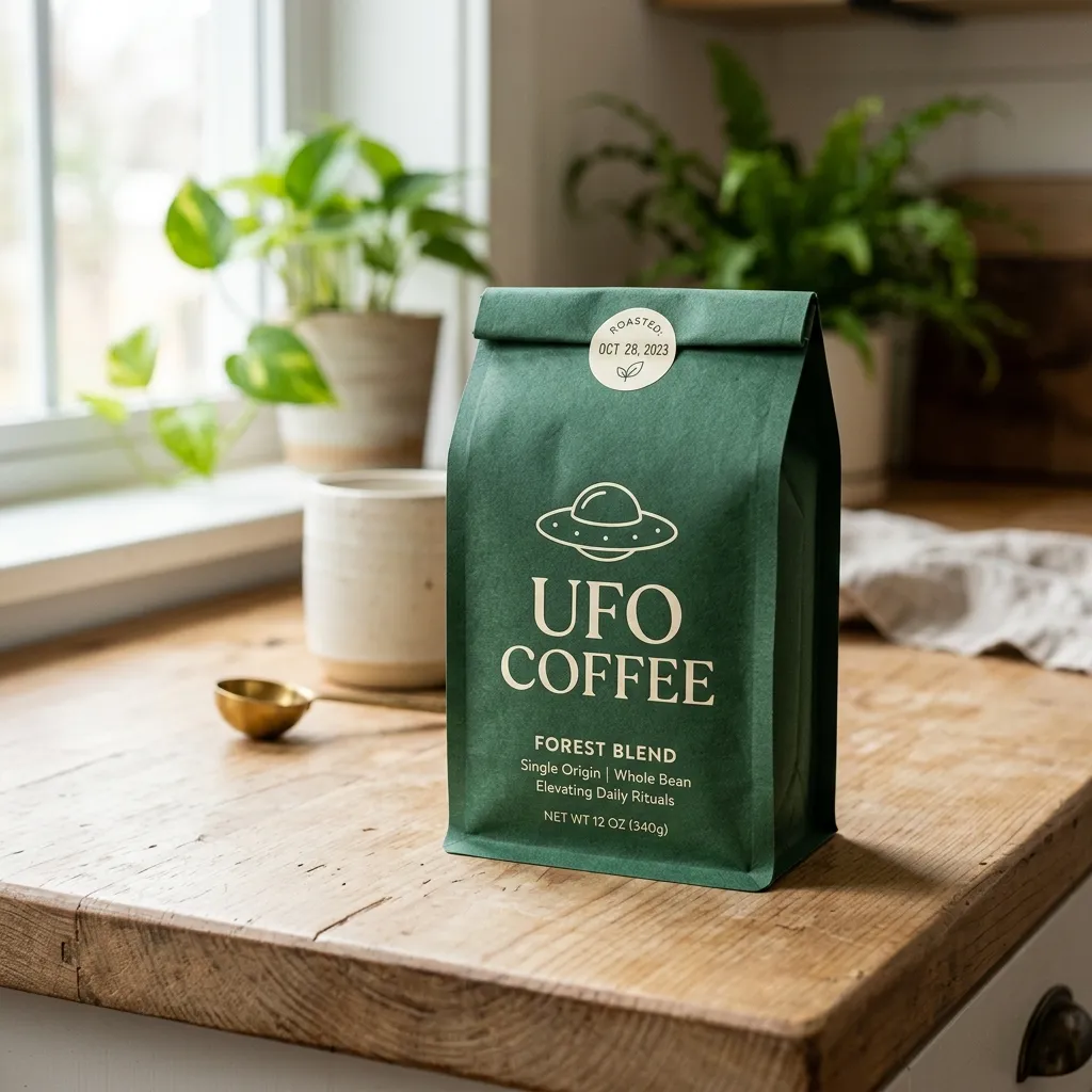 UFO-قهوة-صندوق-ورق