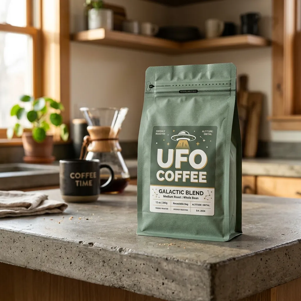 صندوق قهوة كرافت-UFO-قابل للإغلاق