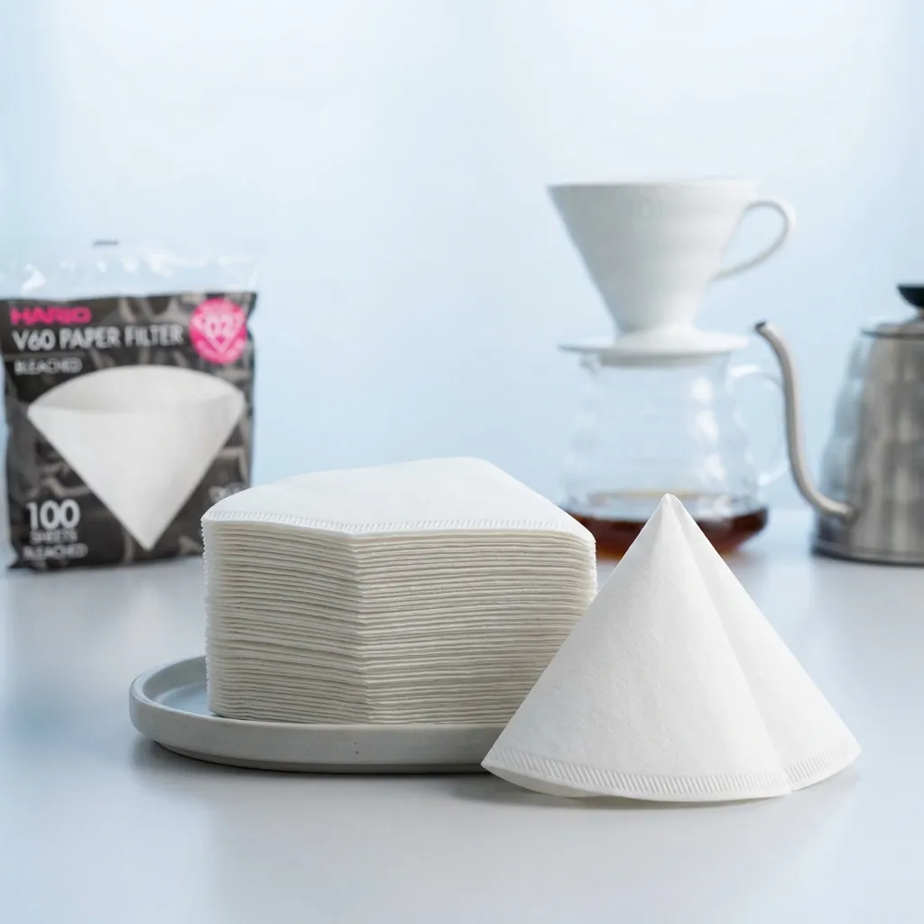 White_coffee_filter_papers