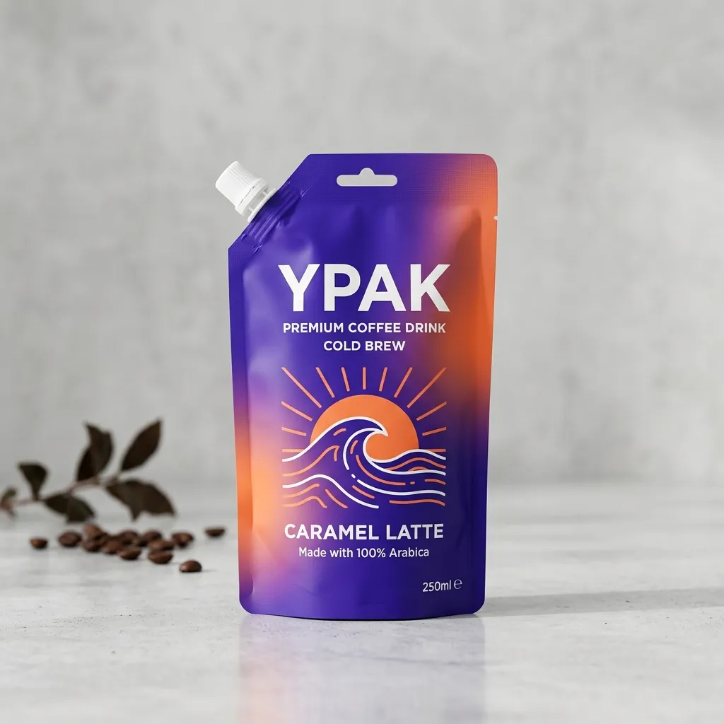YPAK_coffee_drink_pouch_packaging