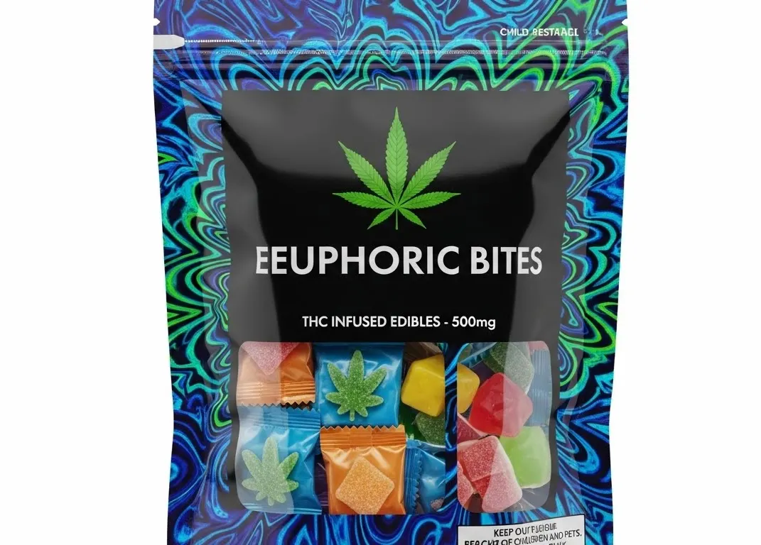 كل ما تحتاج معرفته عن تغليف مايلار THC الصالح للأكل